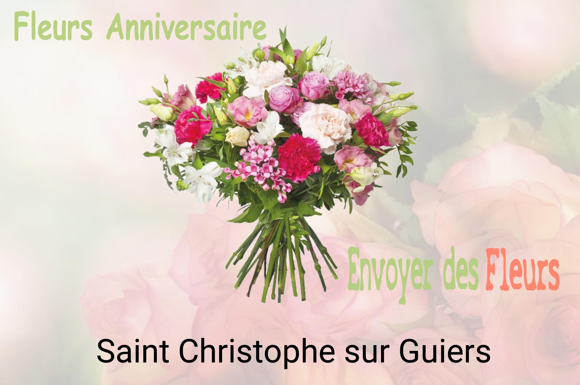 Bouquet de fleurs d’anniversaire livré à Saint-Christophe-sur-Guiers