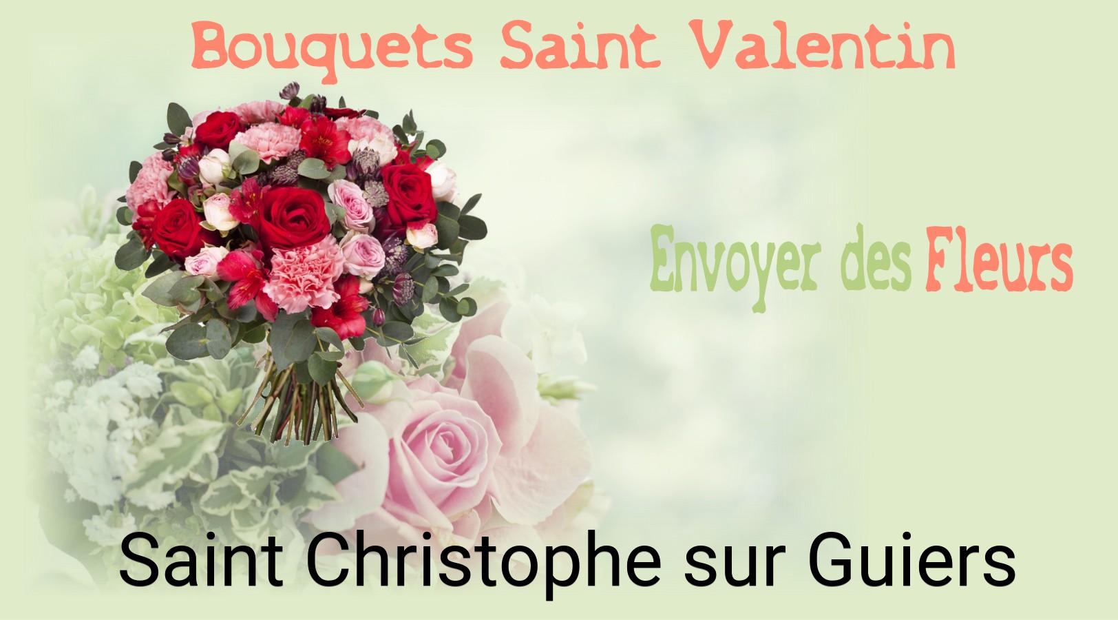 Roses de Saint-Valentin livrées à Saint-Christophe-sur-Guiers